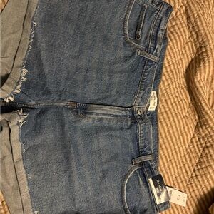 Abercrombie mom shorts curve love